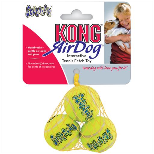 Kong Air Kong Squeaker Tennis Balls 3 pack