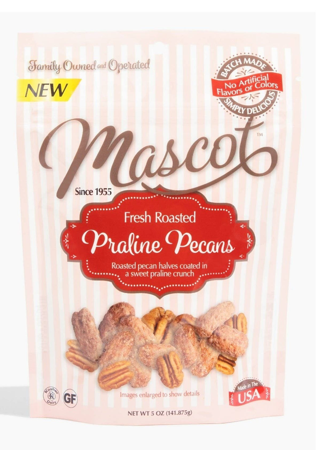 Mascot Pecan - Fresh Roasted Praline Pecans