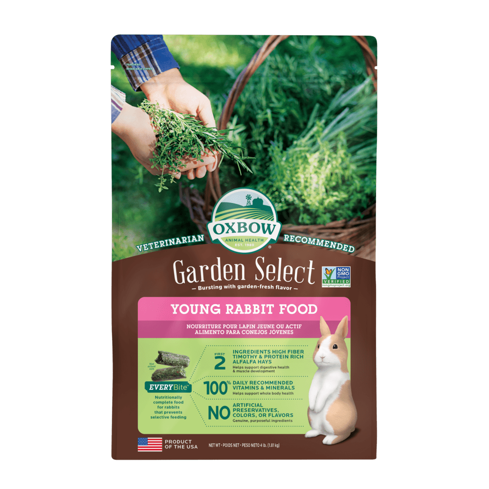 Oxbow Garden Select Young Rabbit Food, 4-lb