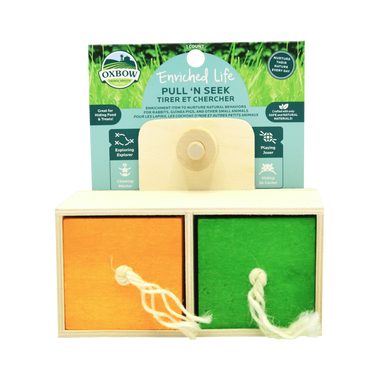 Oxbow Enriched Life Pull 'N Seek Chew Small Animal Toy