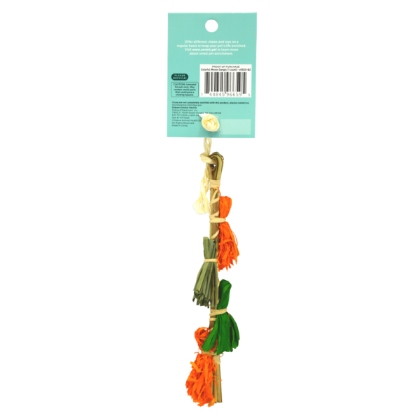Oxbow Animal Health Enriched Life Colorful Woven Dangly Small Animal Toy