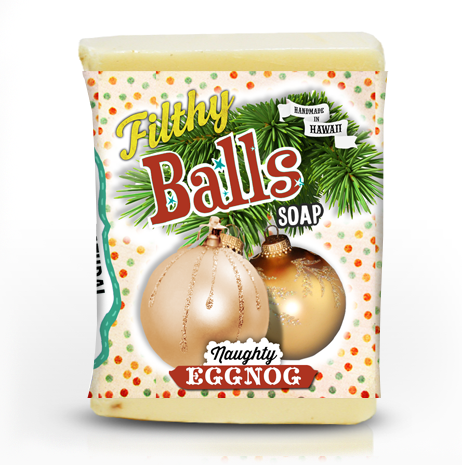 Filthy Farmgirl - Filthy Balls Soap - Eggnog
