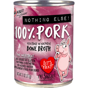 Against the Grain 100% Pork 11 oz can