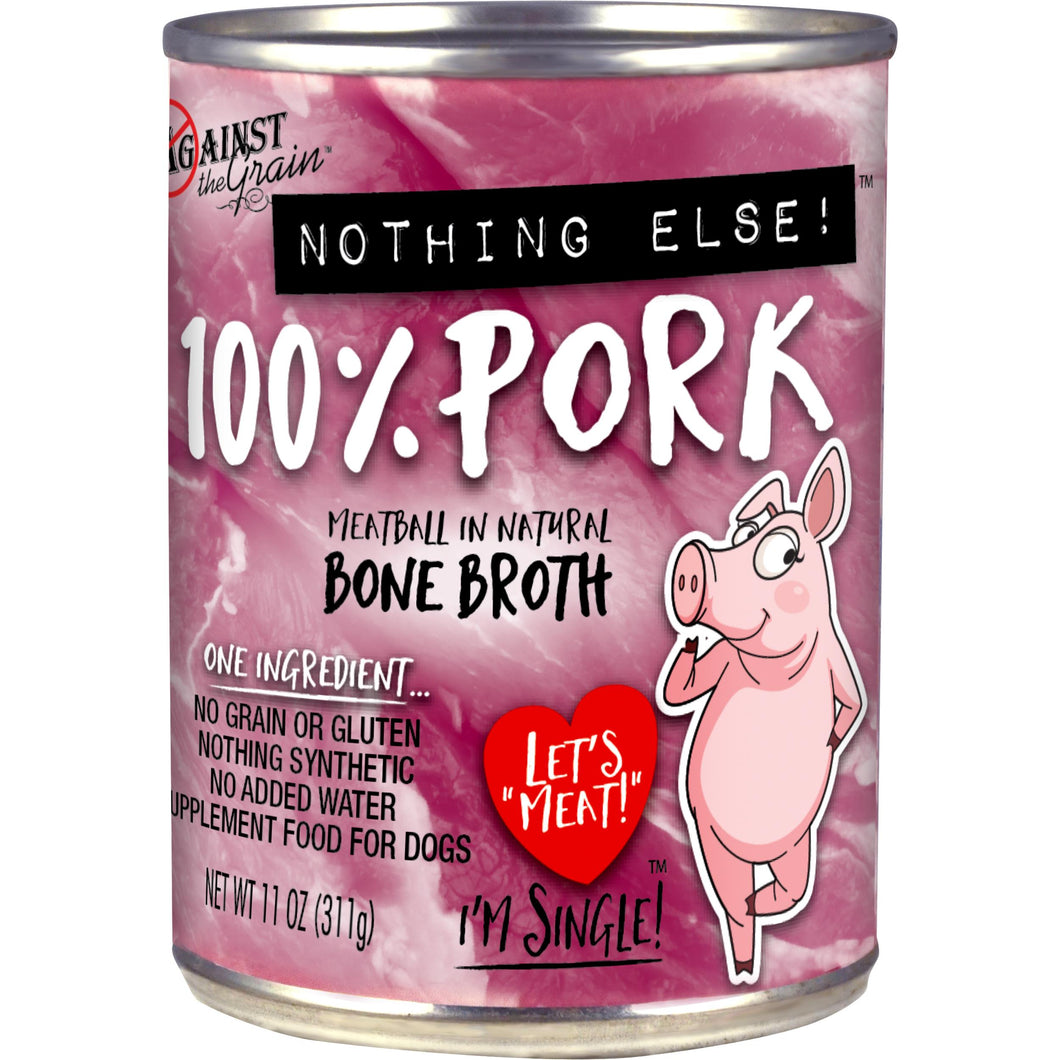 Against the Grain 100% Pork 11 oz can
