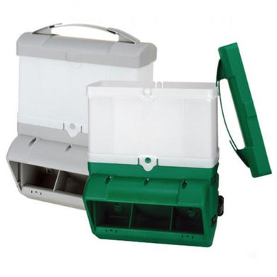 Mountable Chicken Waterfowl Feeder Gray 20lb