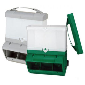 Mountable Chicken Waterfowl Feeder Gray 20lb