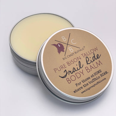 Big Crazy Buffalo - Trail Ride Bison Tallow Body Balm - 2oz