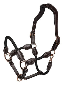 JPC Equestrian - Henri de Rivel Leather Rope Halter