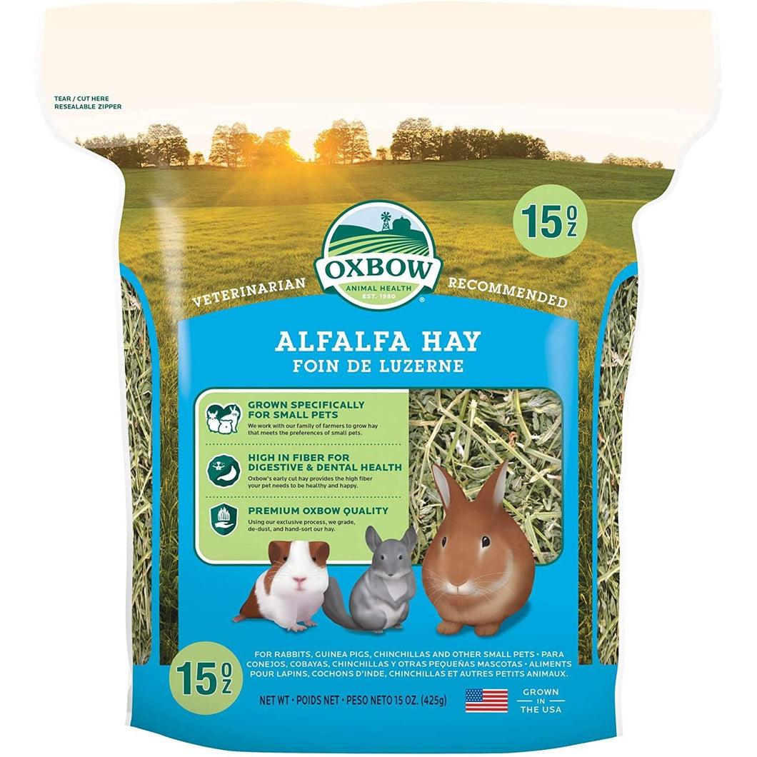 Oxbow Alfalfa Hay Bagged Hay for Small Animals **ELIGIBLE REWARDS PROGRAM***