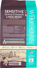 Wholesomes Sensitive Large Breed Dog Food 30lb  **BUY 12 GET 1 FREE**