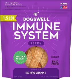 Dogswell Immunity & Defense Grain-Free Chicken Jerky Treat, 24-oz