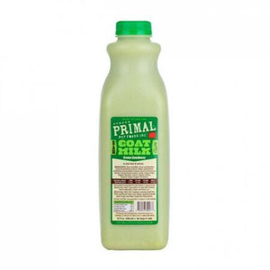 Primal Frozen Raw Goat Milk Multi Flavor Options For Dog or Cat 32oz