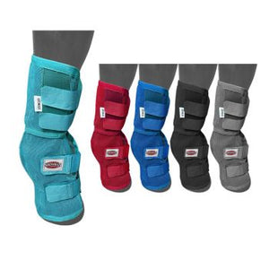 Showman Contoured Mesh Rip Resistant Fly Boots (various sizes)