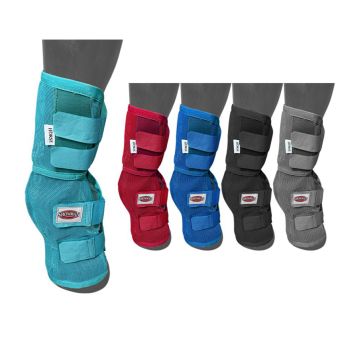 Showman Contoured Mesh Rip Resistant Fly Boots (various sizes)