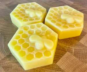 Thy Will Bee Done Apiary - Raw Beeswax Bar, Pure Beeswax Block, Beeswax Conditioner