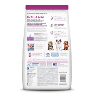 Adult Sensitive Stomach & Skin Small & Mini Dog Food, Chicken Recipe, Dry, 4 lb, 1 bag