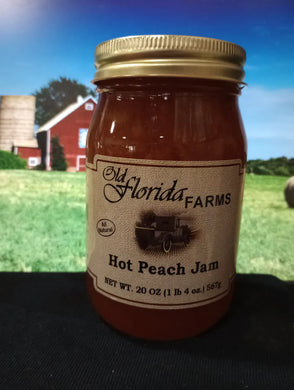 Hot Peach Jam Old Florida Farms