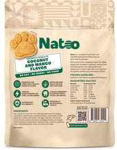 Natoo Big Bite Crunchy Biscuits Coconut & Mango 8 oz