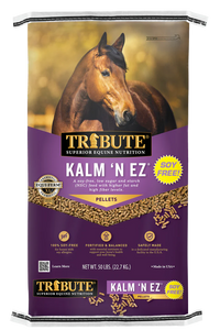 Tribute Kalm 'N EZ® Pellet, Low NSC soy free 50lb bag