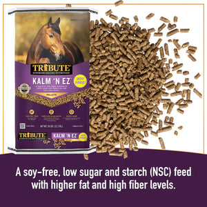 Tribute Kalm 'N EZ® Pellet, Low NSC soy free 50lb bag