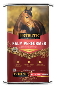 Kalm Performer®, Textured, High Fat Equine Horse Feed 50lb bag