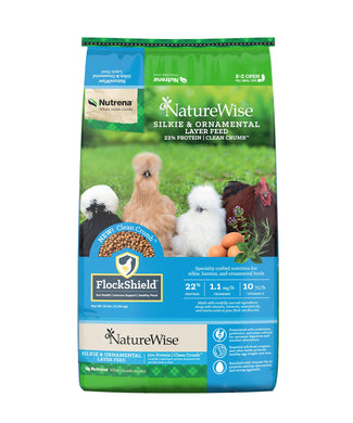 NatureWise  Silkie and Ornamental 22% Layer Feed 30 lb