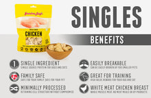 Grandma Lucy's Singles Chicken Freeze Died Dog & Cat Treats 3.5-oz