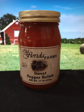 Sweet Pepper Relish Old Florida Farm