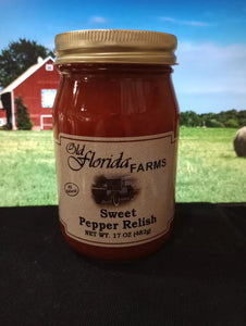 Sweet Pepper Relish Old Florida Farm
