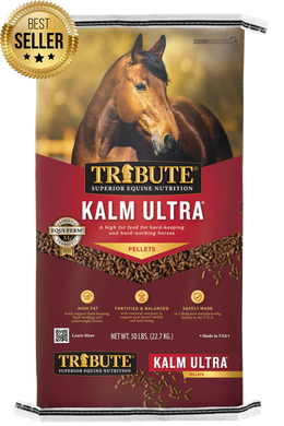 Tribute Kalm Ultra®, Pelleted, High Fat Horse Feed 12/12/12