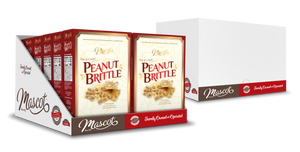 Mascot Pecan - Thin & Crispy Peanut Brittle - 12 Count Display
