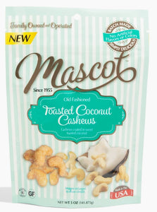 Mascot Pecan - Old Fashioned Toasted Coconut Cashews