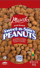 Mascot Pecan - Sweet-n-Spicy Peanuts Grab and Go Bag