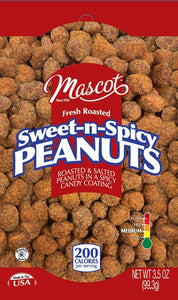 Mascot Pecan - Sweet-n-Spicy Peanuts Grab and Go Bag