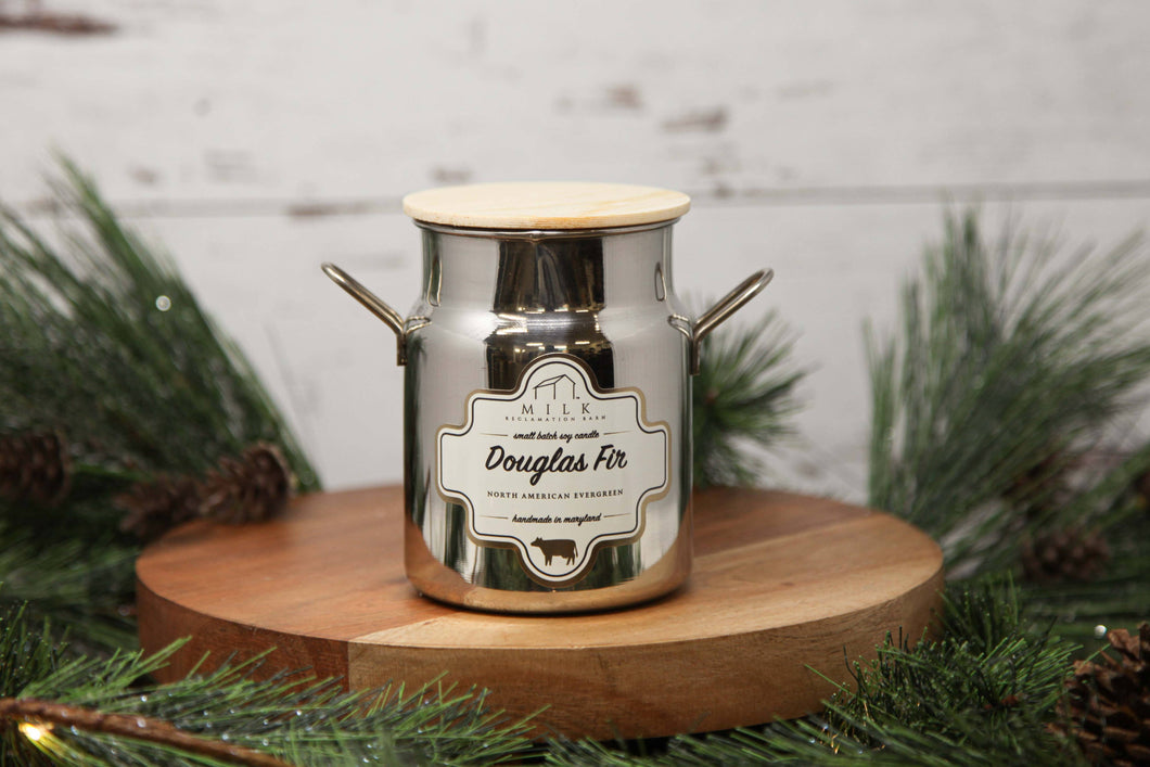 Milk Reclamation Barn - Milk Churn Candle Douglas Fir