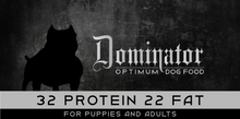 Dominator Optimum Dog Food 32/22 Adult & Puppy Formula - 20 lb Bag
