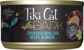 Tiki Cat After Dark Chicken & Quail Egg 12 / 2.8 oz