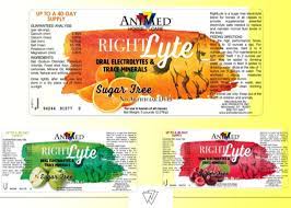 Right Lyte Sugar Free Electrolytes Blend Multi Flavors 5lb 40 day supply