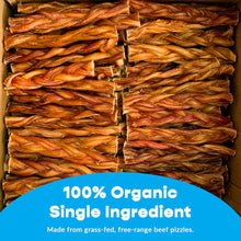 6" Braided Bully Chew Odor Free USA Sourced Highly Digestible