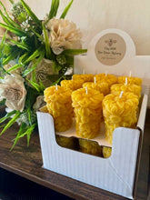 Thy Will Bee Done Apiary - Sunflower Candle Bulk Set, Beeswax Pillar candle, Display Se