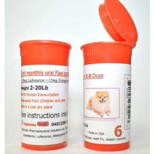 Oral Flea Control 6 month Small & Medium Dogs