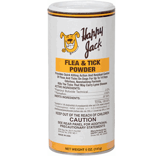Happy Jack Flea & Tick Powder 5 oz