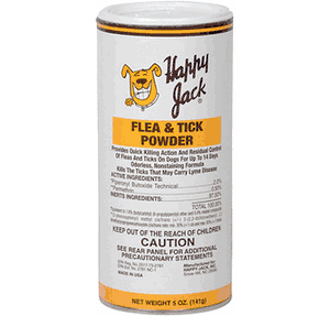 Happy Jack Flea & Tick Powder 5 oz