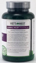 Vet's Best Hairball Relief Digestive Aid Cat Supplement, 60 count