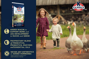 Kalmbach All Natural 18% Duck, Goose and Swan Mini Pellets multi SIzes