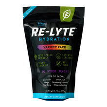 RE-Lyte Electrolyte Hydration Powder Stick Packets Multi Flavors