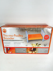 K&H THERMO POULTRY BROODER  SMALL GRAY & ORANGE