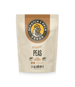 Scratch & Peck Organic Peas for Chicken & Duck 10 lb