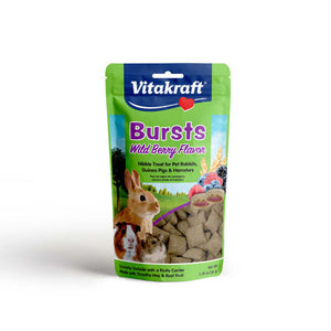 Vitakraft Bursts Wild Berries For Rabbits, Guinea Pigs, Chinchillas 1.76 oz