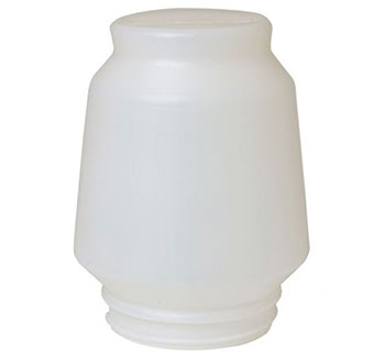 Plastic Screw on Poultry Waterer Jar - 1 Gallon